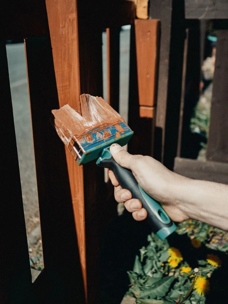 A DIY refinishing project in progress